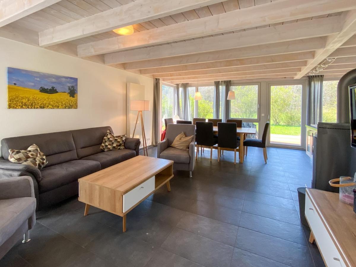 Ferienhaus Wiesengefluester W10 - Mit Sauna, Kamin Und Garten เรอเบล ภายนอก รูปภาพ