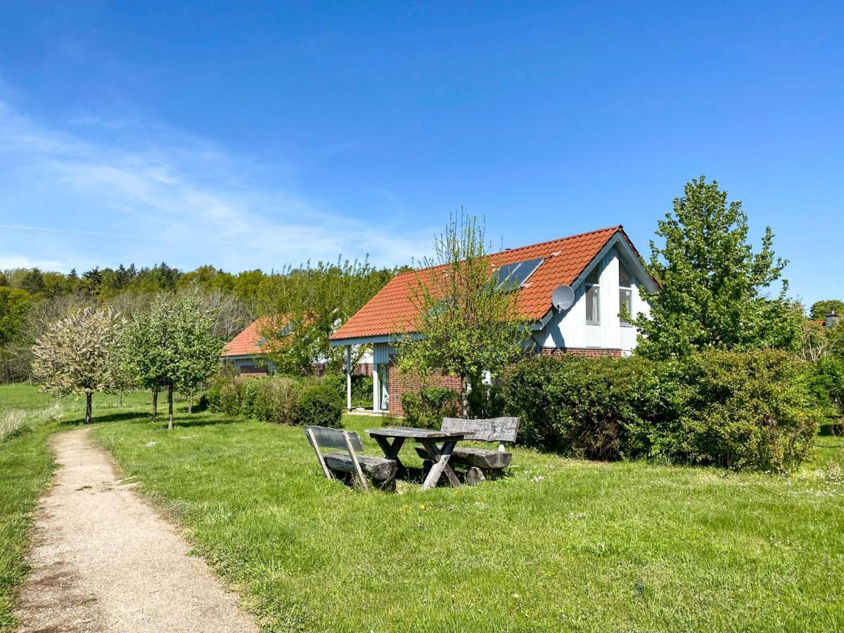 Ferienhaus Wiesengefluester W10 - Mit Sauna, Kamin Und Garten เรอเบล ภายนอก รูปภาพ